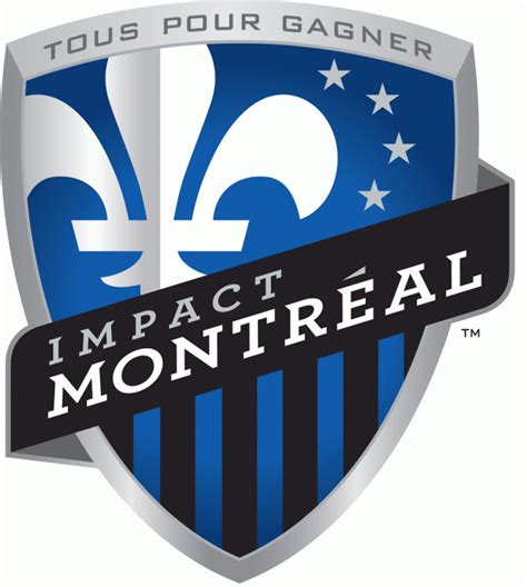 Montreal Impact Primary Logo - Major League Soccer (MLS) - Chris ...