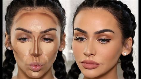 my contour and highlight routine carli bybel youtube contour makeup highlighter makeup