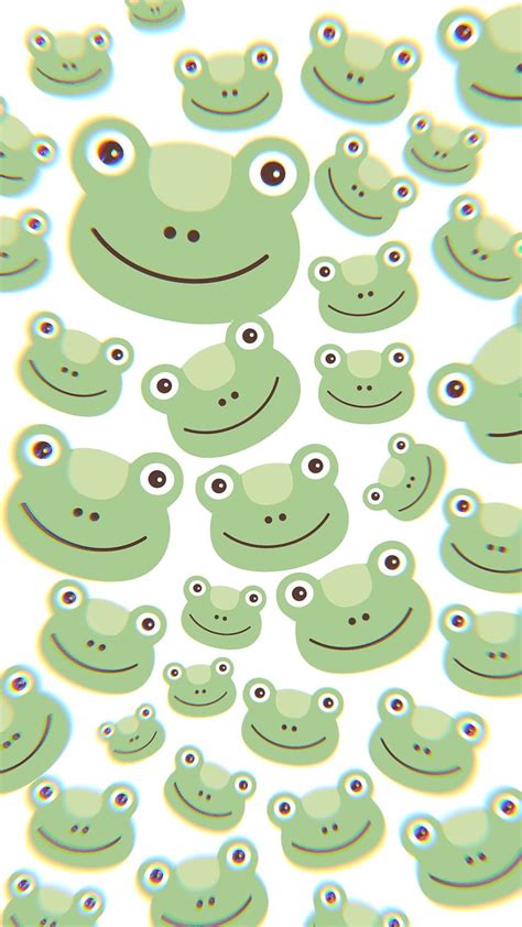 Frog Frog Wall Collage Cute Frog Hd Phone Wallpaper Pxfuel