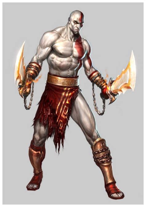 Kratos Characters And Art God Of War Ii Kratos God Of War God Of