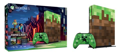 First Ever Transparent Xbox One S Design Is Minecraft Themed