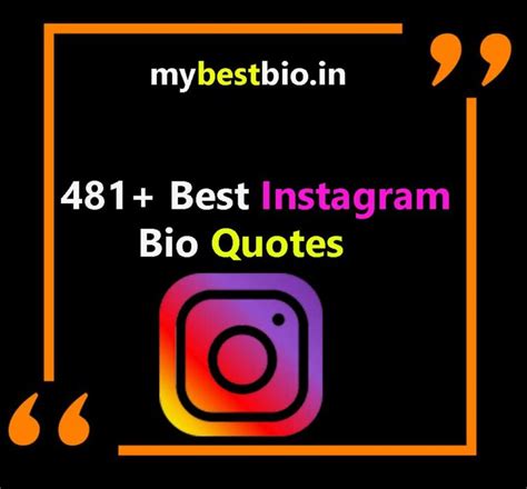 481 Best Instagram Bio Quotes Bio Quotes For Instagram