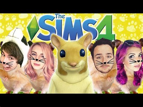 The Sims 4 Raising Youtubers As Hamsters And Rodents Cas House Build