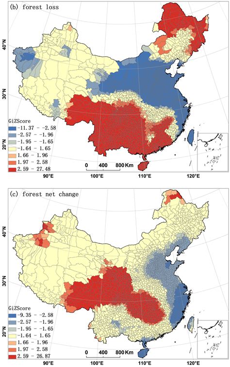 Forests Free Full Text Spatial Heterogeneity In Chinese Forest Area