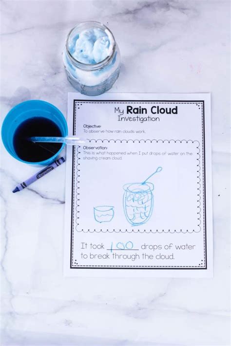 One way is by where they are found in the sky. Shaving Cream Rain Cloud STEM Experiment and Printable- Life Over C's