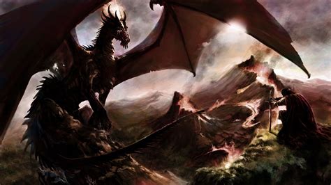 Dragon Fantasy Art Drawing Digital Art Medieval Wallpapers Hd