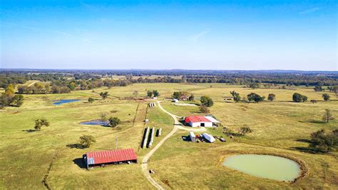 Cattle Ranch And Farm Property For Sale Wapanucka Oklahoma