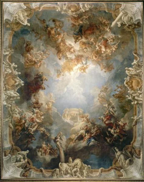 Ceiling painting of palace versailles. Pullman Versailles Chateau | Paintings,... | Baroque ...