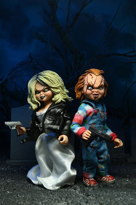 Bride Of Chucky New Chucky And Tiffany8 Inch Scale 2 Pack By Neca The Toyark News