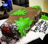 Marijuana Shaped Cake Photos