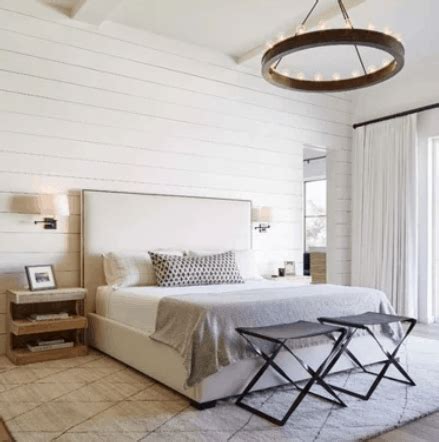 Adding texture to a bedroom or living room will never be easier. diy-shiplap-walls-bedroom - Rustic Passion By Allie Blog