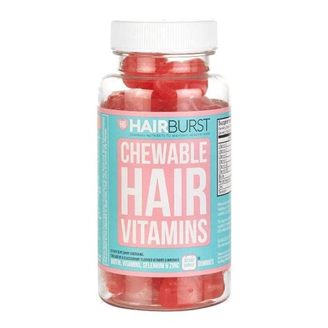 Hair Burst Chewable Hair Vitamins Hair Vitamins Vitamins For Hair