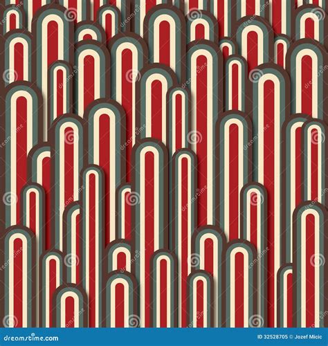 Retro Stripe Pattern Stock Vector Illustration Of Decoration 32528705