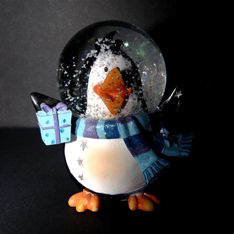 Snow Globe Penguin Snow Globes Christmas Snow Globes Globe