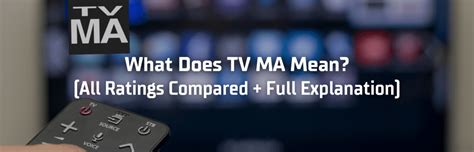 What Does Tv Ma Mean All Ratings Compared Full Explanation