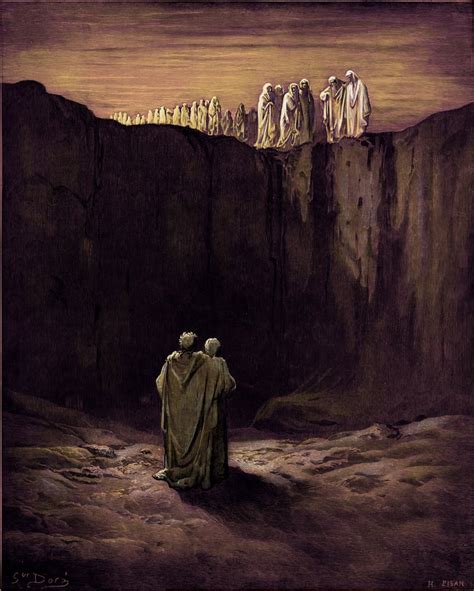 Fegefeuer Von Dantes Von Gustave Dore Kunstdruck Kaufen