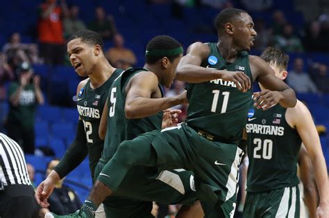 michigan state basketball highlights for spartans win over miami