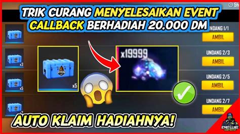 Cara Menyelesaikan Event Callback Freefire Diamond Di Event