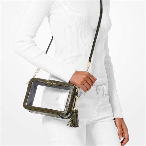 Own The Clear Bag Trend With This 40 Off Michael Kors Crossbody