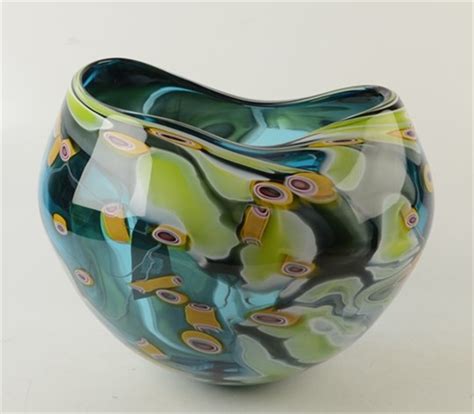 Vincent Art Glass Bowl Von Bob Crooks Auf Artnet
