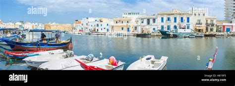 The Old Port Of Bizerte With Its Numerous Fishing Boats Is The Popular