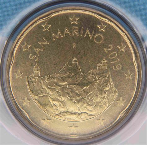 San Marino 20 Cent Coin 2019 Euro Coinstv The Online Eurocoins