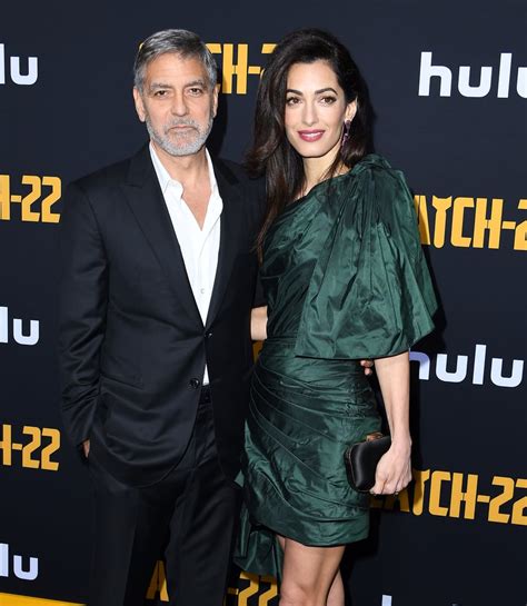 George And Amal Clooney At Catch 22 Premiere Popsugar Celebrity Photo 2