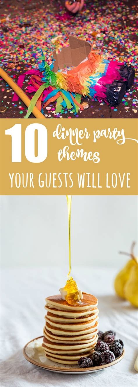 Maybe you would like to learn more about one of these? The Crazy Kitchen: 10 Dinner Party Themes your Guests will ...