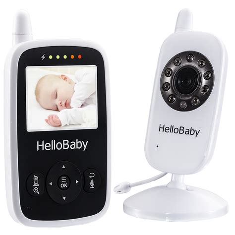 Hello Baby Wireless Video Baby Monitor With Digital Camera Hb24 Night