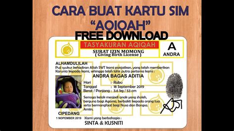 Apalagi buat acara aqiqah anak, cukup oke lah untuk disebarkan kepada teman dan tetangga. Kartu Aqiqah Anak - kartu ucapan keren