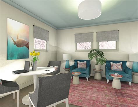 Get Creative In Your Waiting Room Design I Designed This Waiting Room With An Area For Millenn