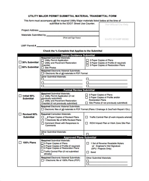 Free 7 Sample Submittal Transmittal Forms In Pdf Ms Word