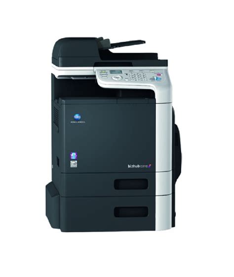 The konica 3110 will copy, print, scan and has the option of fax. Copiadora Konica Minolta bizhub C3110 - Copiermatica