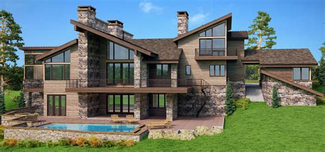 Modern Rustic Home House Plans And Designs