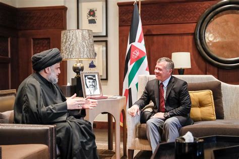 قال مجاهد وابن عباس في قوله : عاجل .. الملك عبد الله الثاني بن الحسين يستقبل زعيم التيار ...