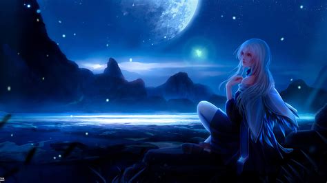 3840x2160 inside moonlight anime girl 4k 4k hd 4k wallpapers images backgrounds photos and pictures