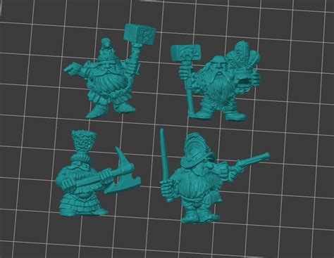 3d File Ffr Small Hairy Angry Gents Leaders・3d Print Model To
