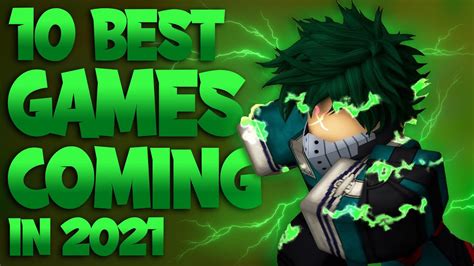 Top 10 Best Roblox Games Coming In 2021 Youtube