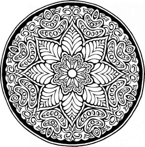 Get This Printable Mandala Coloring Pages For Adults Online