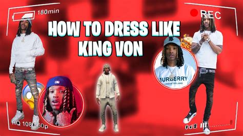 How To Dress Like King Von Gta V Online Part 2🤯 Youtube