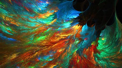 Abstract Sea Of Colors 1366×768 Desktop Images Download