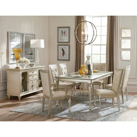 By welwick designs (7) $ 164 84 /piece. 1928-78NG -- Dining Table, Glass Insert