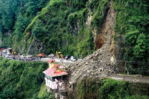 Himachal Pradesh Landslides After Heavy Rain Force Closure Of Rohru