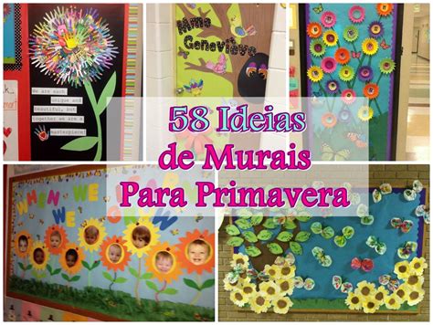 58 Ideias Para Murais De Primavera Blog Cantinho Alternativo