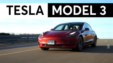 2018 Tesla Model 3 Quick Drive Consumer Reports Youtube