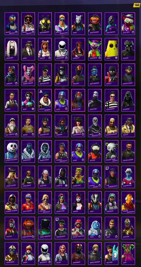 All Fortnite Skins Ever Released Item Shop Battle Pass Exclusives D92