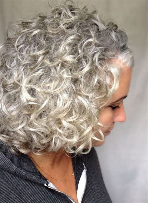 Frizzy curly hair frizzy wavy hair or thick frizzy hair why it works. Silver/gray curls | Long gray hair, Grey curly hair, Curly ...