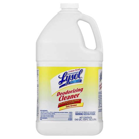 Lysol Disinfectant Deodorizing Cleaner Concentrate 1 Gal Bottles