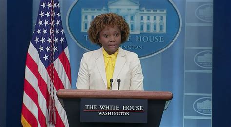 Fox News On Twitter Watch Live White House Press Secretary Karine Jean Pierre Holds A