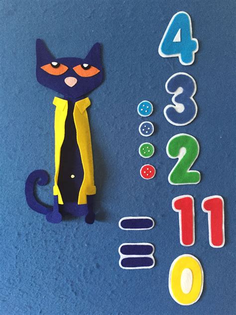 Pete The Cat And His Four Groovy Buttons Free Printables Printable